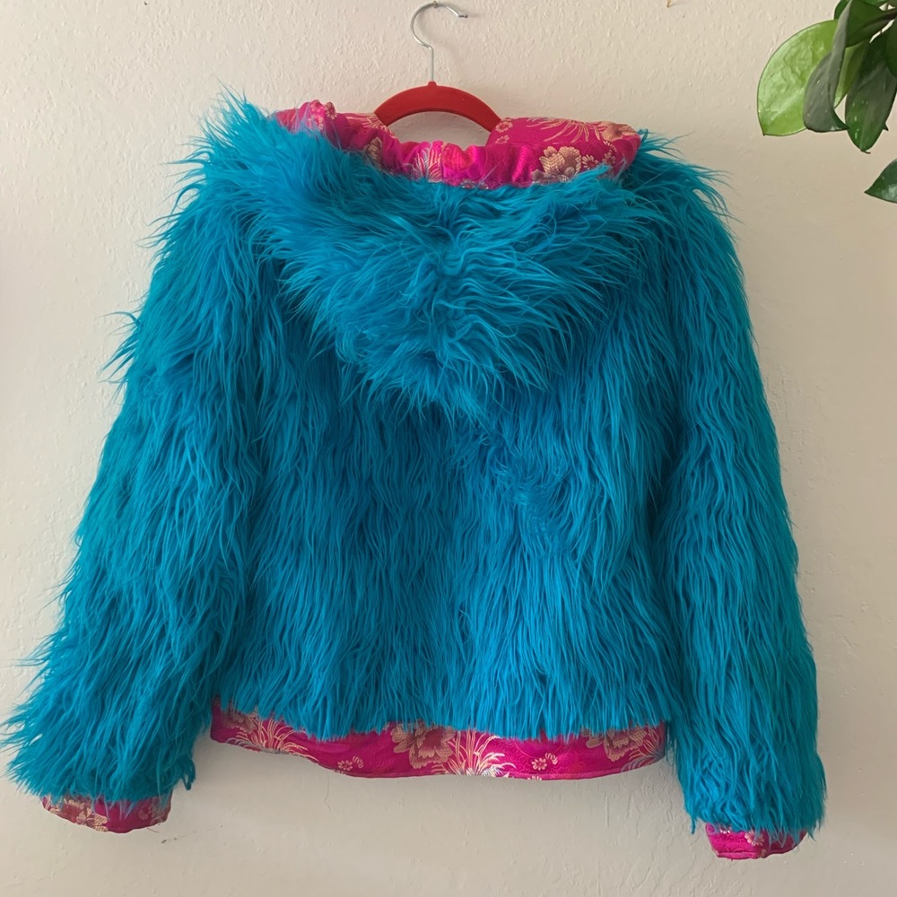 Glasgow Faux Fur Bomber